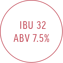 IBU 32 ABV 7.5%